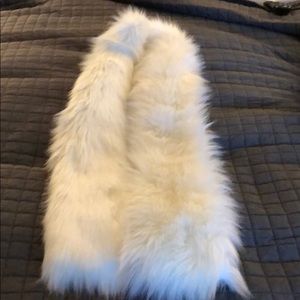 Faux fur scarf